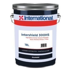 Intershield 300HS (17,5L) - 2 comp. - Primer/Finish - Anticorrosive - 17,5L, Aluminium [packaging, color]
