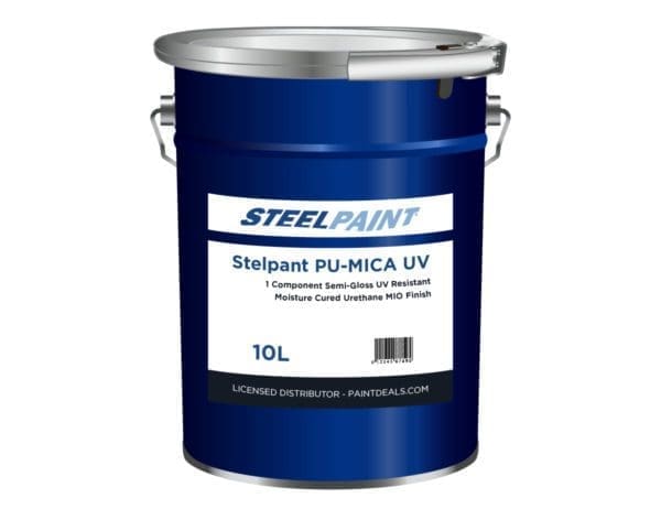 10L Packaging Stelpant PU-MICA UV - Semi-Gloss Topcoat - RAL