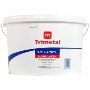 10L Packaging of Trimetal Rollprimer interior wall paint available in colours