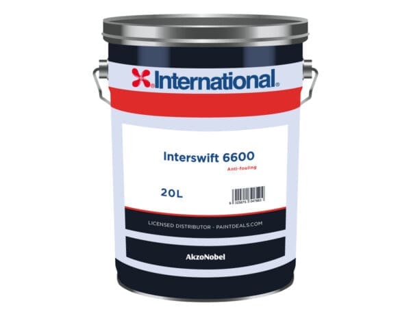 Interswift 6600 (20L) - 2 comp. - Antifouling - 20L, Red [packaging, color]